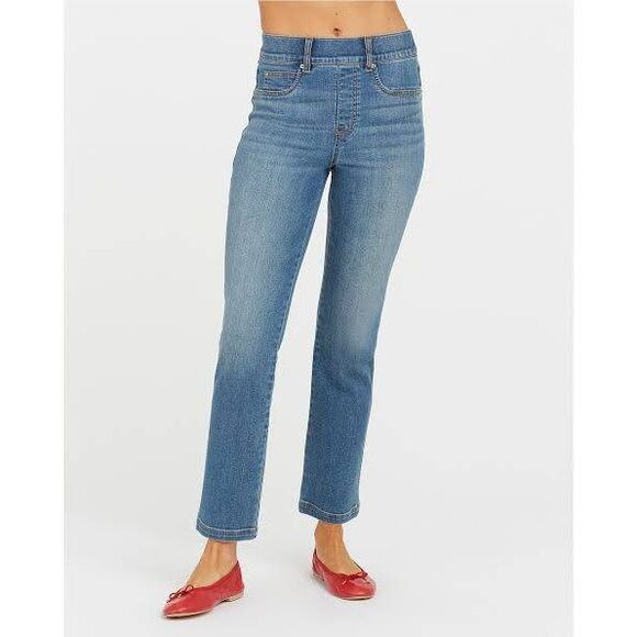 Spanx SpanxShape EveryWear Straight Leg Jaggings Jeans - Picture 1 of 5